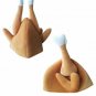 Adults Hat Mask Men Women Funny Plush Roasted Turkey Party Festival Costume Cap