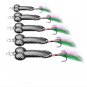 5 Pcs Lot Spoon Fishing Lure Bass Metal Bait Treble Hook Tackle Spinner Fly Gift