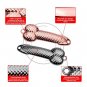 5 Pcs Lot Spoon Fishing Lure Bass Metal Bait Treble Hook Tackle Spinner Fly Gift