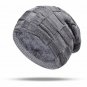 Men Winter Hat And Scarf Set For Women Scarves Knitted Fur Ski Warm Cap Beanie