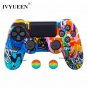 Silicone Skin Controller Joystick Case For Sony Dualshock 4 PS4 DS4 Pro Slim