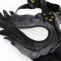 Steampunk Men Face Mask Black Leather Plague Doctor Bird Long Nose Cosplay