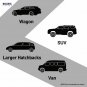 Fishing Rod Holder Vehicle Carrier Car Rest Belt Strap Organizer Tackle Tools