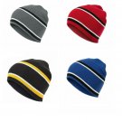 Men Beanie Hat Winter Knitted Warm Ski Knit Skull Cap Sport Headwear Fashion