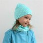 Baby Winter Warm Hat Scarf Set Girl Boy Crochet Beanie Cap Children Toddler