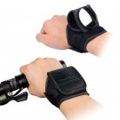 Bicycle Hand Mirror Bike Back Rear View Arm Wrist Strap Safe Ride Accessories