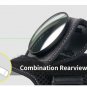 Bicycle Hand Mirror Bike Back Rear View Arm Wrist Strap Safe Ride Accessories
