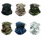 Face Mask Shield Scarf Camouflage Tactical Neck Gaiter Tube Sun Military Army