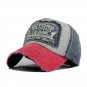 Baseball Cap Summer Adjustable Snapback Vintage Distressed Golf Sun Hat Brim