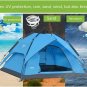 Large Camping Tent Automatic 3-4 People Outdoor Waterproof Hiking Quick Assembly
