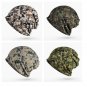 Men Beanie Hat Scarf Tactical Military Army Camouflage Cotton Winter Cap Fishing