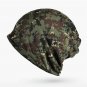 Men Beanie Hat Scarf Tactical Military Army Camouflage Cotton Winter Cap Fishing
