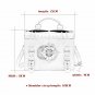Steampunk Bags For Women Gear Gothic Handbags Leather Cross Body Lolita Shoulder