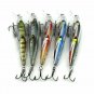 Crankbait Fishing Lures Minnow Pike Bass Artificial Bait Tackle Wobbler 5pcs Set