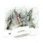 Crankbait Fishing Lures Minnow Pike Bass Artificial Bait Tackle Wobbler 5pcs Set