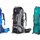 Camping Hiking Backpack Rucksack Big Outdoor Bag Nylon Sport Travel Fishing 80L