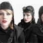Steampunk Hat Women Mask Cap Vintage Leather Goggles Carnival Costume Pilot