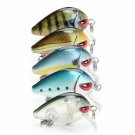 Mini Crankbait Fishing Lures Topwater Swimbait Wobblers Artificial Bait 5pcs Set