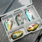 Mini Crankbait Fishing Lures Topwater Swimbait Wobblers Artificial Bait 5pcs Set