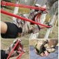 Fishing Gloves Camouflage Half Finger Anti-Slip 2 Fingers Cut Camping Cycling