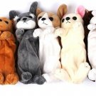 Pencil Pen Case Kids School Supplies Girls Boys Plush Dog Puppy Bags Soft Pouch