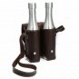 Hip Flasks Stainless Steel Water Bottles Hydro With Belt Case Men Fun Gift Set