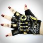 Half Finger Leather Gloves Women Steampunk Theater Cosplay Vintage Gothic Punk