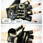 Half Finger Leather Gloves Women Steampunk Theater Cosplay Vintage Gothic Punk