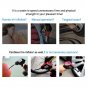Air Compressor Car Tire Scooter Pump Hand Held Inflator Digital LCD Portable