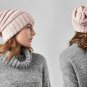 Women Beanie Hat Knitted Slouchy For Girls Skullies Warm Winter Ski Cap Baggy