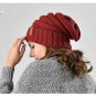 Women Beanie Hat Knitted Slouchy For Girls Skullies Warm Winter Ski Cap Baggy