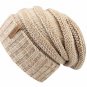Women Beanie Hat Knitted Slouchy For Girls Skullies Warm Winter Ski Cap Baggy