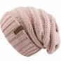 Women Beanie Hat Knitted Slouchy For Girls Skullies Warm Winter Ski Cap Baggy
