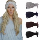 Spring Hat Women Ear Wear Warmer Twist Beanie Knit Cotton Warm Cap Slouchy Ski