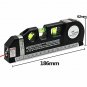 Laser Measuring Tool Tape Bubbles Ruler Level Horizon Multipurpose Aligner Pro