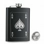 Alcohol Hip Flask Pocket Whiskey Vine Bottle Russia CCCP 12OZ Stainless Steel