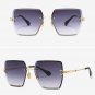 Sunglasses For Women Summer Gradient Lens Black Square Female Accessories UV