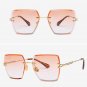 Sunglasses For Women Summer Gradient Lens Black Square Female Accessories UV