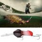 Fishing Bait Lure Wobbler Artificial Minnow Penis Crankbait Pike Tackle 3pcs/Lot