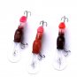 Fishing Bait Lure Wobbler Artificial Minnow Penis Crankbait Pike Tackle 3pcs/Lot
