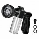 Car Pet Wash Sprayer Garden Hose Nozzle Foam Water Plants Watering 8 Mode Tool