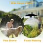 Car Pet Wash Sprayer Garden Hose Nozzle Foam Water Plants Watering 8 Mode Tool