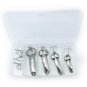 Fishing Lures Spoon Fake Bait Metal Tackle Hook Spinner Fish Bass Pike Trout