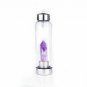 Water Bottle Natural Crystal Quartz Stone Wand Energy Chakra Cup Portable Travel