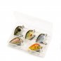 Fishing Lure Crankbait 5pcs 1.8g Kit Minnow Floating Jerk Bait With Tackle Box