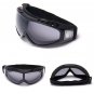Motocross Goggles Glasses Winter Sport Snowboard Dual Lens Anti Fog UV Eyewear