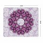 Computer Mouse Pad Gaming Soft Rubber Mandala Art Mat Mice Pad Laptop Non Slip