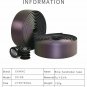 Bicycle Handlebar Glow Tape Light Reflective Bike Bar Cycling Wrap PU Leather