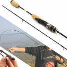 Spinning Fishing Rod Ultra Light Lure Pole Carbon UL Power Bait Casting 1.8M