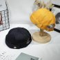 Men Baseball Cap Brimless Hemp Leaf Rolled Cuff Bucket Skullcap Sailor Hat Bob